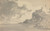 Digital Print - Sketch with a Castle on a Mountaintop by William Gilpin