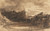 Digital Print - Romantic Landscape with Cliffs and a Castle by John Varley