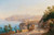 Digital Print - View of Sorrento, with a family outing in the foreground by Carl Wilhelm Gtzloff