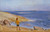 Digital Print - Antti on a Rocky Beach by Venny Soldan-Brofeldt