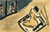Digital Print - Badende, sich abtrocknend by Ernst Ludwig Kirchner