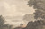 Digital Print - Figures in a Lakeside Romantic Landscape by Robert Adam
