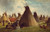Digital Print - Prairie Indian Encampment by John Mix Stanley