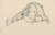 Digital Print - A lion, partly hidden behind an elevation by David Humbert de Superville