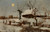 Digital Print - Cottages in Snow by Seweryn Bieszczad
