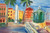 Digital Print - La Place d'Hyres, LOblisque et le kiosque  musique by Raoul Dufy