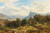 Digital Print - View of the Alps from Maienfeld in Graubnden towards Liechtenstein by Ludwig Halauska