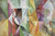Digital Print - The Three Windows, the Tower and the Wheel by Robert Delaunay
