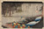 Digital Print - Tsuchiyama - Spring Rain (Tsuchiyama haru no ame) by Utagawa Hiroshige