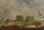 Digital Print - View of a Gloucestershire Country House: A Garden View, with Picnic Party in Center Foreground by Thomas Robins the elder