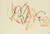 Digital Print - Figrliche Skizze (drei Personen) by Albert Mller