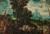 Digital Print - Saint John the Baptist preaching in the wilderness with the Baptism of Christ in the background by Herri met de Bles