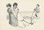 Digital Print - Accident to a young man with a weak heart by Charles Dana Gibson