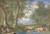 Digital Print - Landscape with Cows in a Brook by Felix Meyer