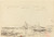 Digital Print - A Cove with a Sailboat by Flix Ziem