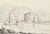 Digital Print - The so-called Temple of Venus at Baiae, with a boat and two fishermen in the foreground by Carlo Labruzzi
