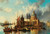 Digital Print - Venice, Santa Maria della Salute by Josef Carl Berthold Pttner