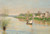 Digital Print - La Seine  Argenteuil by Alfred Sisley