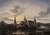Digital Print - Frederiksborg Castle by moonlight by Johan Christian Dahl
