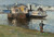 Digital Print - L'embarcadere sur la Seine by Frank Myers Boggs
