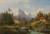Digital Print - Pastorale Gebirgslandschaft by Gustav Barbarini
