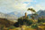 Digital Print - View of Castle Klamm in the Oberinntal with a view of the Sulstein by Ludwig Halauska