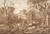 Digital Print - Cattle in a watering place near afountain late by Michiel Carree Digital Print - Cattle in a watering place near afountain late by Michiel Carree