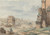 Part of the Colosseum with the Arch of Constantine and Arch of Titus in the Distance, Rome by Carlo Labruzzi Art Print Download