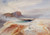 Digital Print - The Great Blue Spring of the Lower Geyser Basin, Yellowstone by Thomas Moran