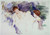 Digital Print - Etude pour 'Le Bain' ; Deux femmes et un enfant dans une barque by Mary Cassatt