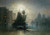 Digital Print - Venice, the Grand Canal in the Moonlight by Karl Heilmayer