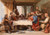 Digital Print - Monks at a Table by George Cattermole
