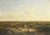 Digital Print - Distant View with a Village by Pieter Lodewijk Francisco Kluyver