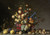 Digital Print - Peaches, Plums, Oranges, Apples, Cherries, Grapes, Red Currants, Black Currants, Crab Apples And Other Fruit In A Pewter Vase by Balthasar van der Ast