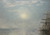 Digital Print - Sun Over The Sea by Vilhelm Hammershi