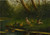Digital Print - Ducks by the Pond by Constant David Ludovic Artz