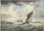 Digital Print - Stark bewegte See mit vielen Schiffen, ein groes Schiff ldt eine Kanone, davor ein Boot von vorne gesehen, links eine Stadt by Leendert de Koningh Digital Print - Stark bewegte See mit vielen Schiffen, ein groes Schiff ldt eine Kanone, davor ein Boot von vorne gesehen, links eine Stadt by Leendert de Koningh