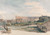 Digital Print - The Colosseum from the Caelian Mount, with the Arch of Constantine and a View of the Forum, Rome. by Carlo Labruzzi