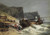 Digital Print - Fishermen Bringing In A Boat by Jules-Achille Nol