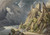 Digital Print - Burg Rheinstein bei Gewitter by Carl Ludwig Frommel