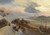 Digital Print - Via Cassia bei Rom by Oswald Achenbach