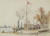 Digital Print - Bei den Kaisermhlen in Wien by Joseph Werner