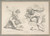 Digital Print - Hercules and Cacus, after Annibale Carracci, and the Destruction of Enceladus, after Agostino Carracci by Jean-Honor Fragonard