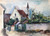 Digital Print - Kirche bei Landsberg am Lech by Otto Geigenberger