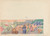 Digital Print - Cave of the Golden Calf; Study for Mural, Gentleman in Foreground by Spencer Frederick Gore