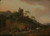 Digital Print - Burgruine mit Hirten und Herde by Ferdinand Kobell