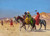 Digital Print - Riders Crossing the Desert by Jean-Lon Grme