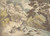 Digital Print - Landscape with rushing stream and a couple on the bank, frightened by a snake by Thomas Rowlandson