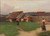 Digital Print - Une cour de ferme by Henry Lerolle