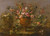 Digital Print - AStill Life With Roses, Carnations And Other Flowers In A Vase On A Ledge by The Pseudo-Guardi